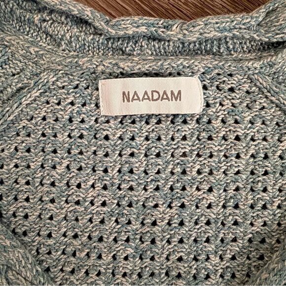 Naadam Cotton V Neck Sweater - Picture 4 of 9